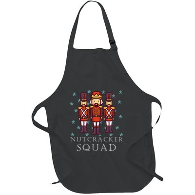 The Nutcracker Squad For Nutcracker Ballet Party Full-Length Apron With Pockets
