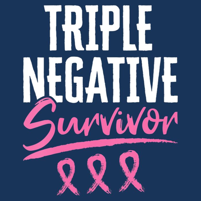 Triple Negative Survivor Breast Cancer Awareness TNBC 16 in Basic Backpack