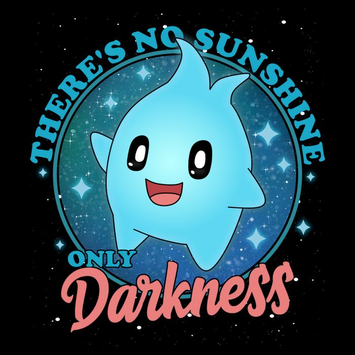 Theres No Sunshine Only Darkness Button