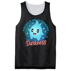 Theres No Sunshine Only Darkness Mesh Reversible Basketball Jersey Tank