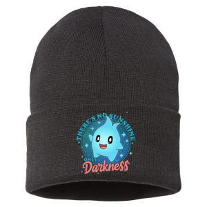 Theres No Sunshine Only Darkness Sustainable Knit Beanie