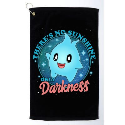 Theres No Sunshine Only Darkness Golf Towel
