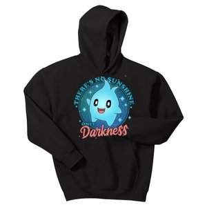 Theres No Sunshine Only Darkness Kids Hoodie