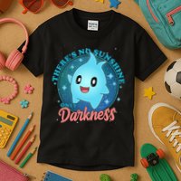 Theres No Sunshine Only Darkness Kids T-Shirt