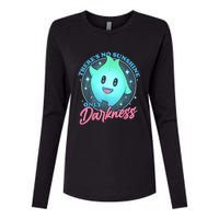 Theres No Sunshine Only Darkness Womens Cotton Relaxed Long Sleeve T-Shirt