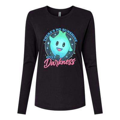 Theres No Sunshine Only Darkness Womens Cotton Relaxed Long Sleeve T-Shirt