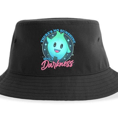 Theres No Sunshine Only Darkness Sustainable Bucket Hat