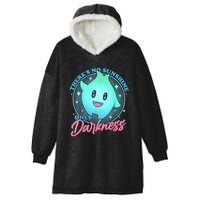 Theres No Sunshine Only Darkness Hooded Wearable Blanket