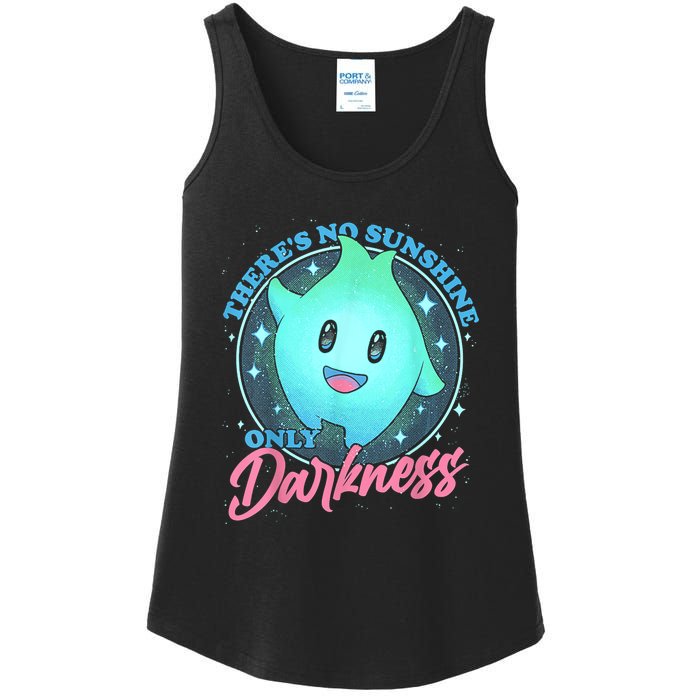 Theres No Sunshine Only Darkness Ladies Essential Tank