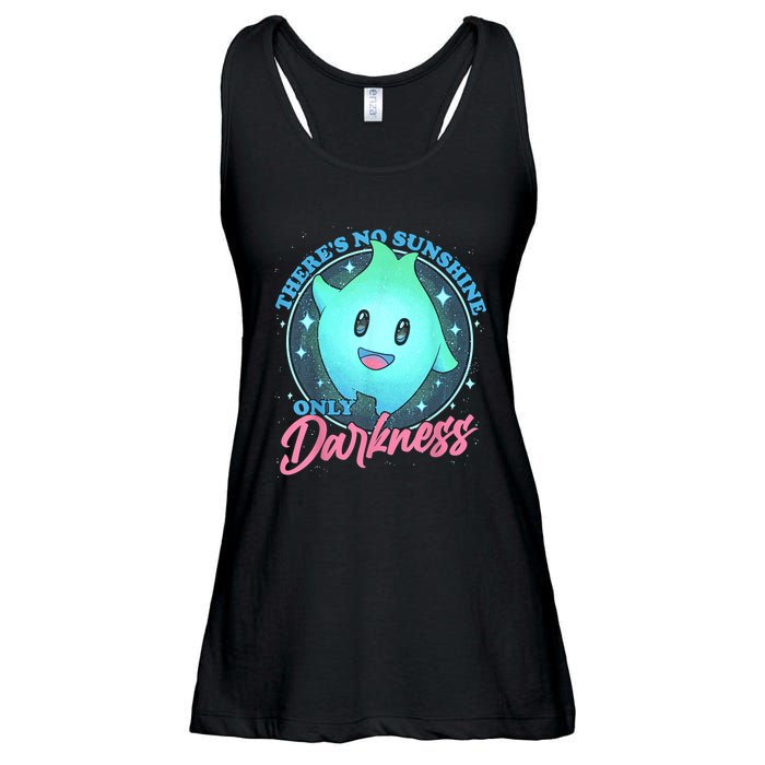 Theres No Sunshine Only Darkness Ladies Essential Flowy Tank