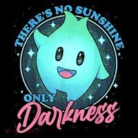Theres No Sunshine Only Darkness 16 in Basic Backpack
