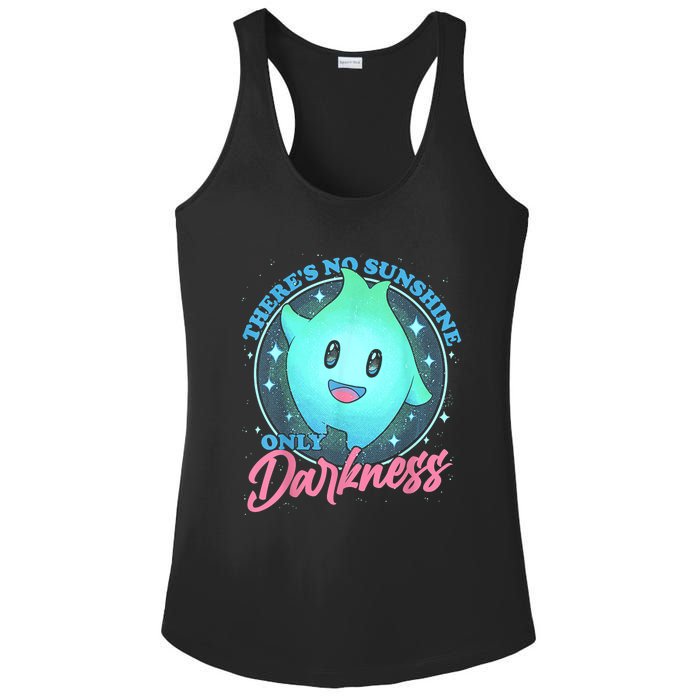 Theres No Sunshine Only Darkness Ladies PosiCharge Competitor Racerback Tank