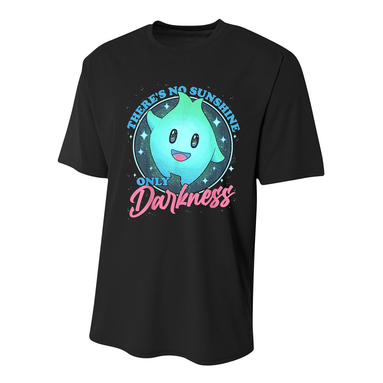 Theres No Sunshine Only Darkness Youth Performance Sprint T-Shirt