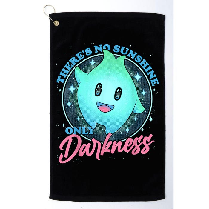 Theres No Sunshine Only Darkness Golf Towel