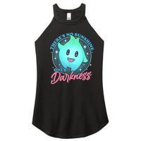 Theres No Sunshine Only Darkness Women’s Perfect Tri Rocker Tank