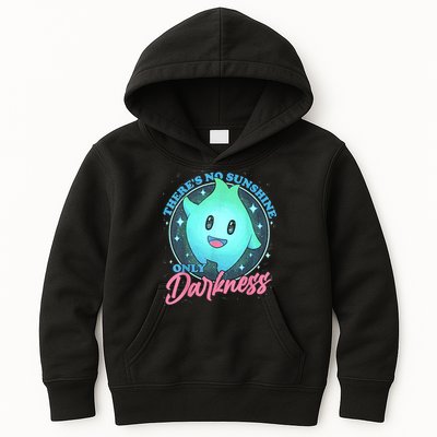 Theres No Sunshine Only Darkness Kids Hoodie