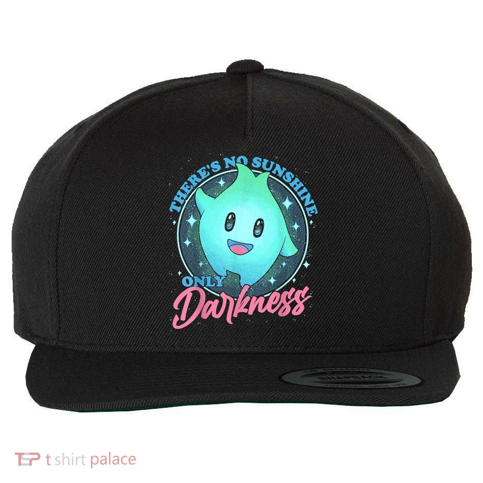 Theres No Sunshine Only Darkness Wool Snapback Cap