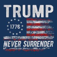 Trump Never Surrender President Donald Trump Us Flag Beanie