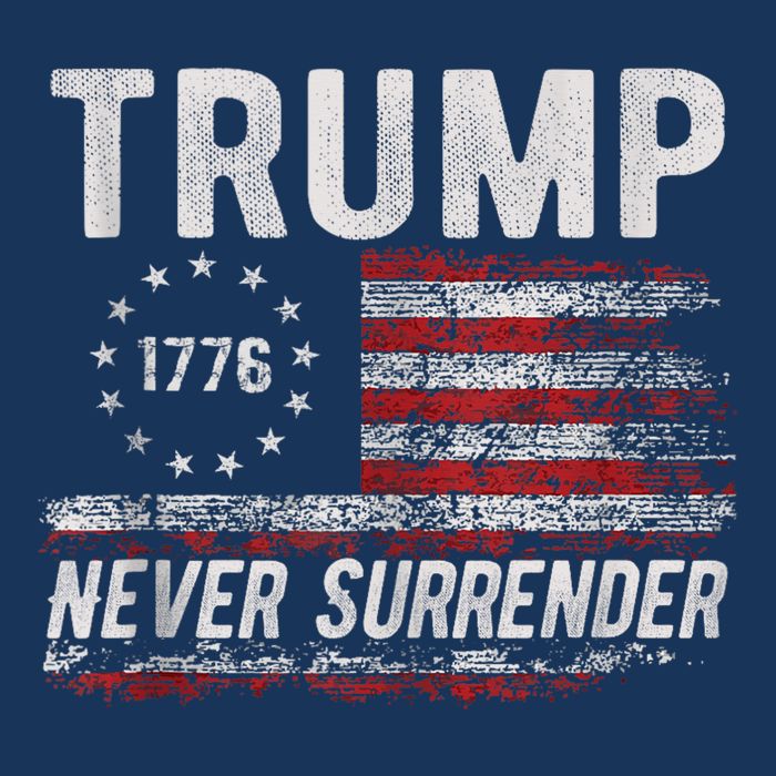 Trump Never Surrender President Donald Trump Us Flag Beanie