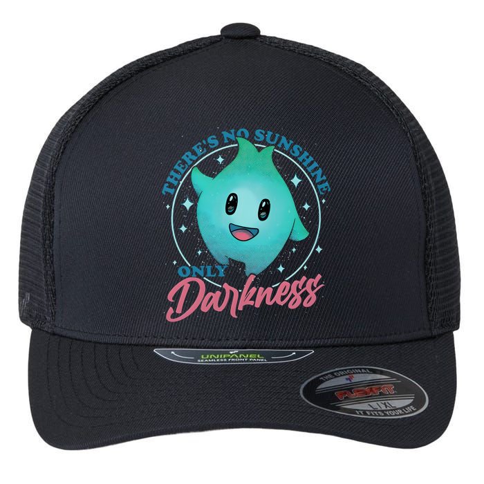 Theres No Sunshine Only Darkness Lumalee Luma Star Cute Game Lover Flexfit Unipanel Trucker Cap