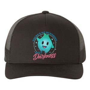 Theres No Sunshine Only Darkness Lumalee Luma Star Cute Game Lover Yupoong Adult 5-Panel Trucker Hat