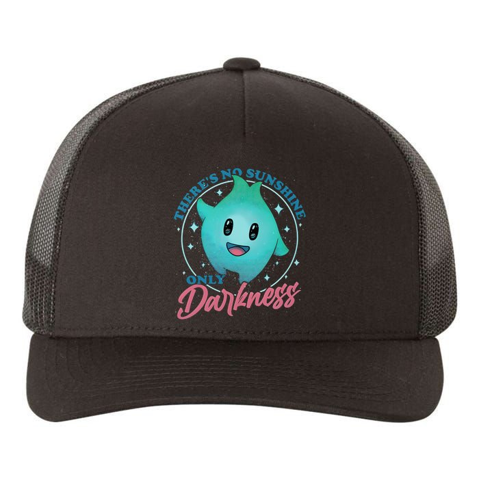 Theres No Sunshine Only Darkness Lumalee Luma Star Cute Game Lover Yupoong Adult 5-Panel Trucker Hat