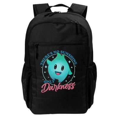 Theres No Sunshine Only Darkness Lumalee Luma Star Cute Game Lover Daily Commute Backpack