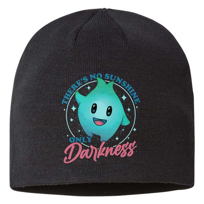 Theres No Sunshine Only Darkness Lumalee Luma Star Cute Game Lover Sustainable Beanie