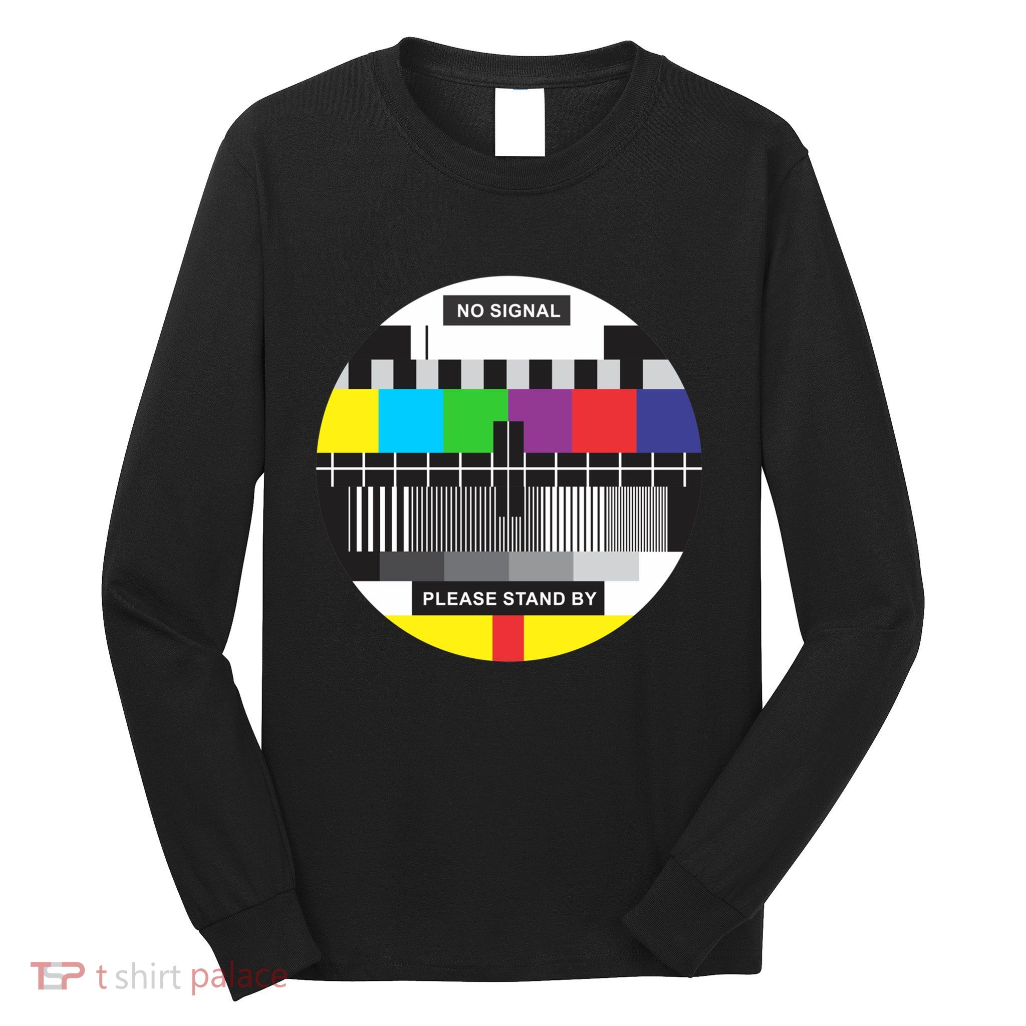 Tv No Signal Long Sleeve Shirt