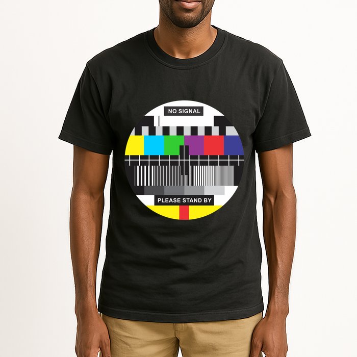 Tv No Signal Tall T-Shirt