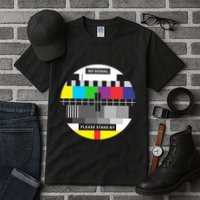 Tv No Signal Tall T-Shirt