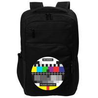 Tv No Signal Impact Tech Backpack