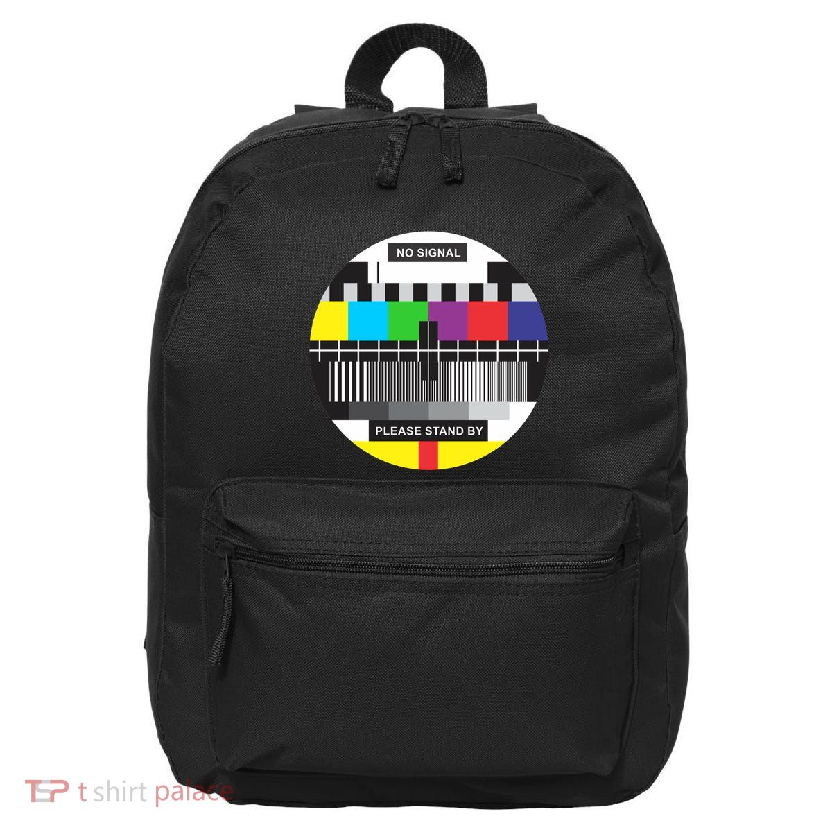 Tv No Signal 16 in Basic Backpack