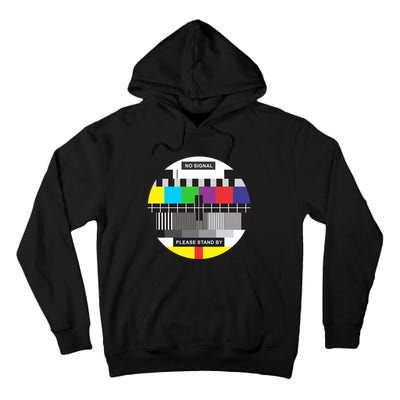 Tv No Signal Tall Hoodie