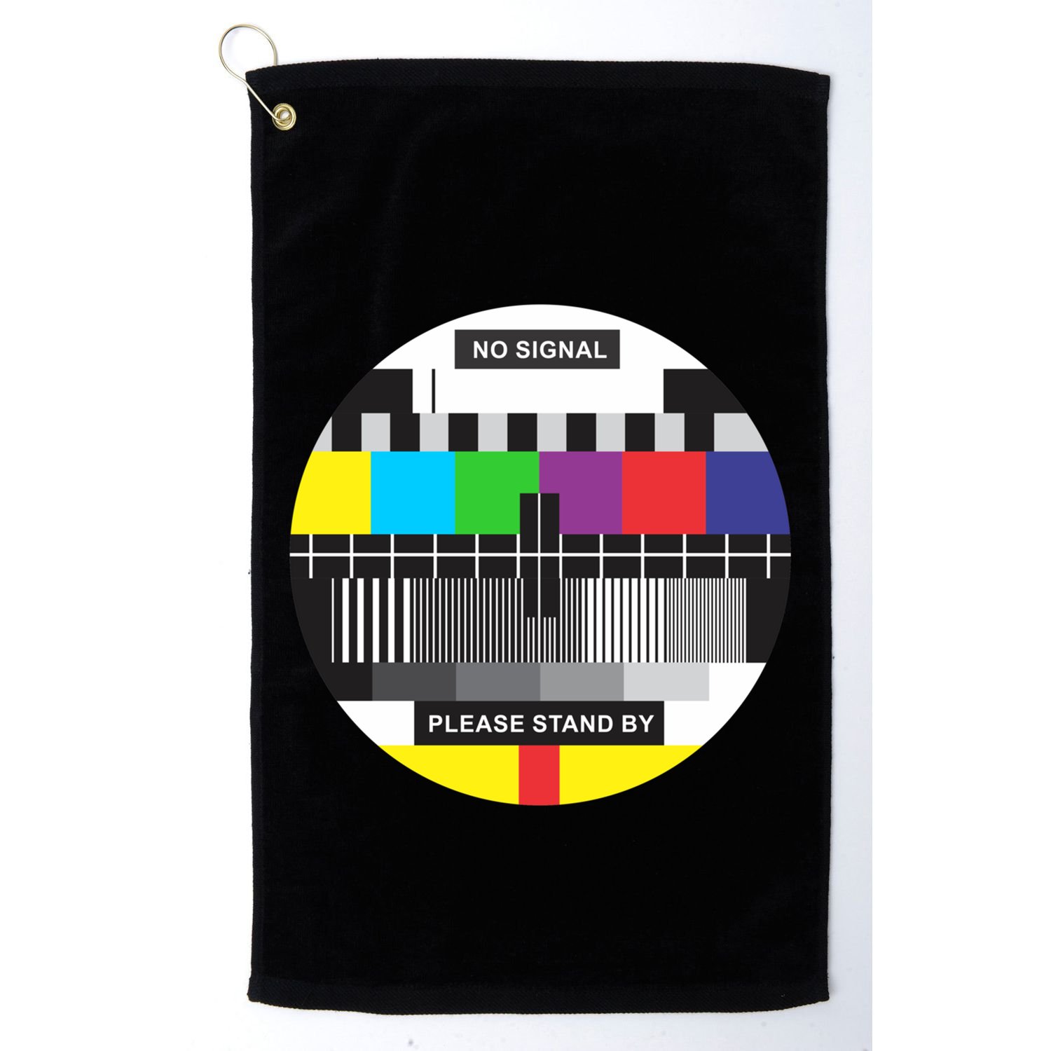 Tv No Signal Golf Towel