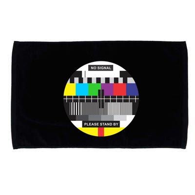 Tv No Signal Microfiber Hand Towel