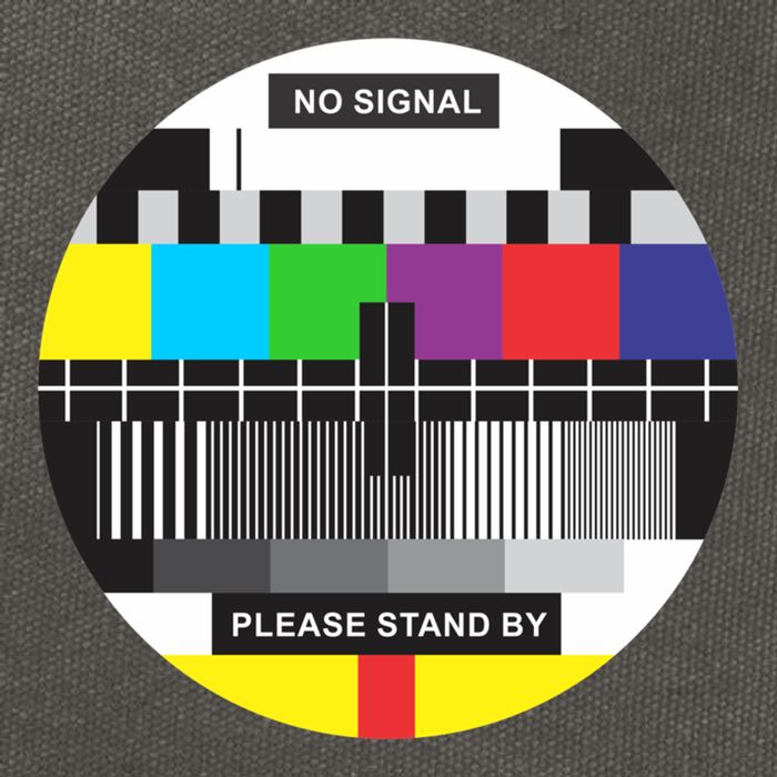 Tv No Signal Cotton Canvas Backpack