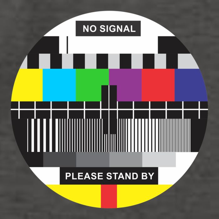 Tv No Signal Vector Backpack