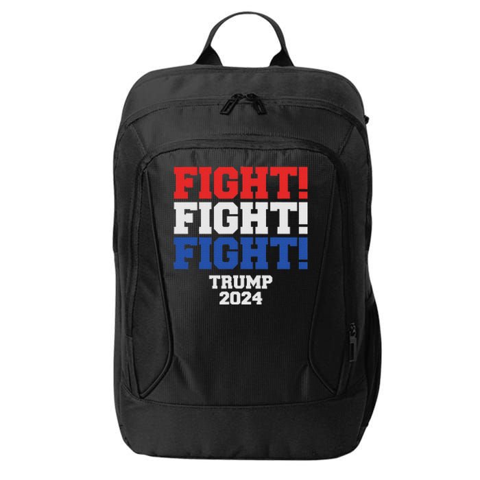 Trump Never Stop Fighting Save America 2024 City Backpack