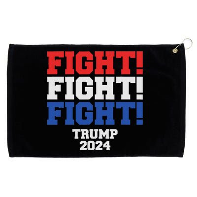 Trump Never Stop Fighting Save America 2024 Grommeted Golf Towel