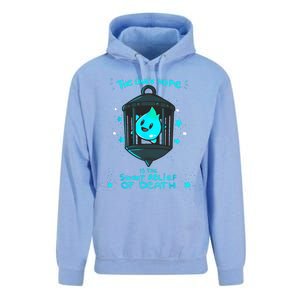 Theres No Sunshine Only Darkness Luma Star The Only Hope Is The Sweet Unisex Surf Hoodie