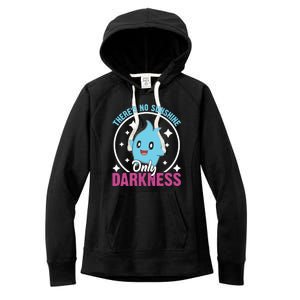 Theres No Sunshine Only Darkness Lumalee Luma Star Cute Game Lover Women's Fleece Hoodie