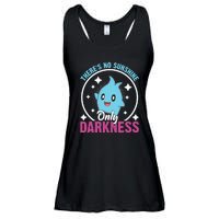 Theres No Sunshine Only Darkness Lumalee Luma Star Cute Game Lover Ladies Essential Flowy Tank