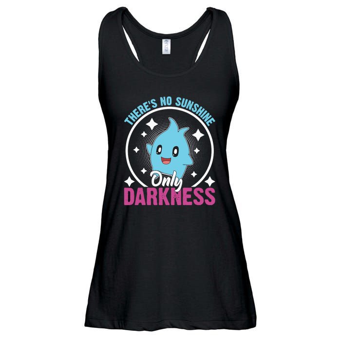 Theres No Sunshine Only Darkness Lumalee Luma Star Cute Game Lover Ladies Essential Flowy Tank