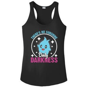 Theres No Sunshine Only Darkness Lumalee Luma Star Cute Game Lover Ladies PosiCharge Competitor Racerback Tank