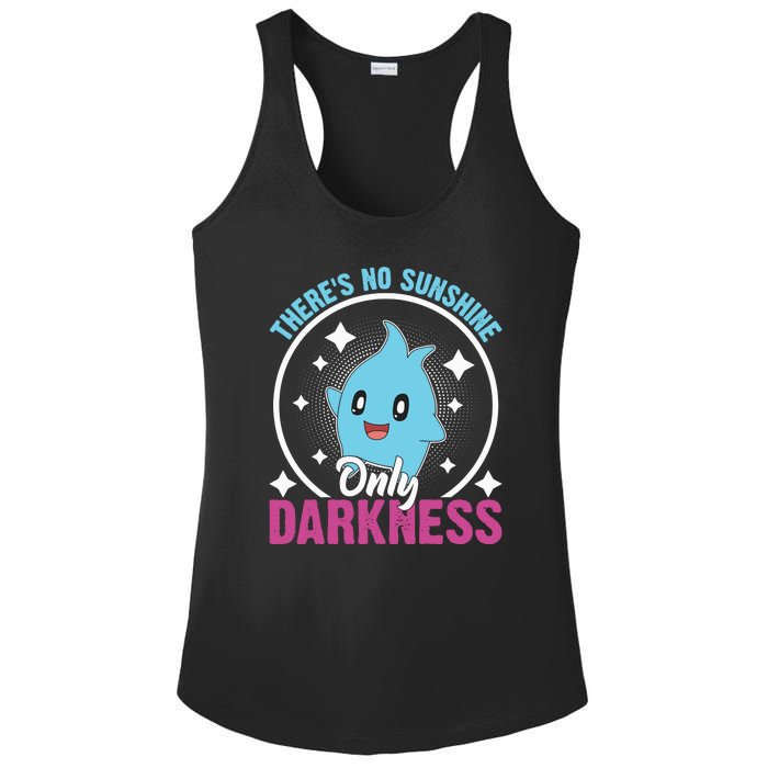 Theres No Sunshine Only Darkness Lumalee Luma Star Cute Game Lover Ladies PosiCharge Competitor Racerback Tank