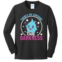 Theres No Sunshine Only Darkness Lumalee Luma Star Cute Game Lover Kids Long Sleeve Shirt