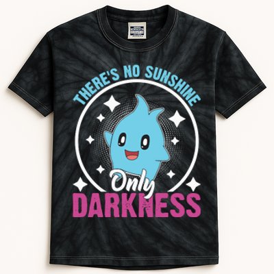 Theres No Sunshine Only Darkness Lumalee Luma Star Cute Game Lover Kids Tie-Dye T-Shirt