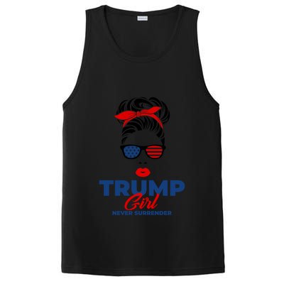 Trump Never Surrender Gift PosiCharge Competitor Tank