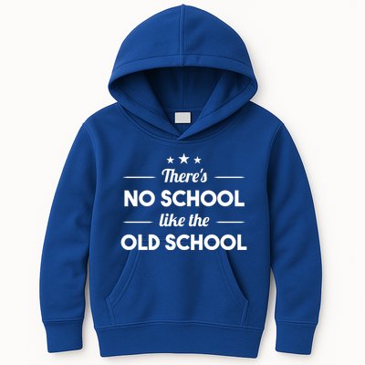 There's No School Like Old School Kids Hoodie
